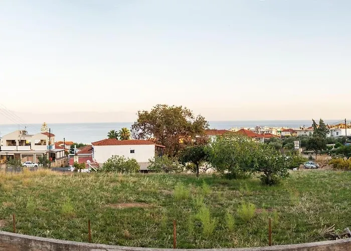 Όμορφο Παραθασυγκρότημα Ενοικιαζόμενων Καταλυμάτων Ως Ολόκληρος Χώρος - Chrani, Ελλάδαλάσσιο Διαμέρισμα